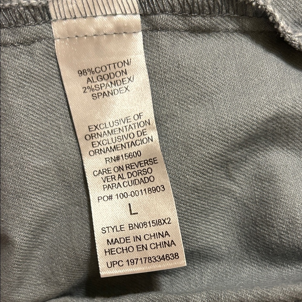 Democracy Gray Camouflage Jacket - Picture 6 of 7